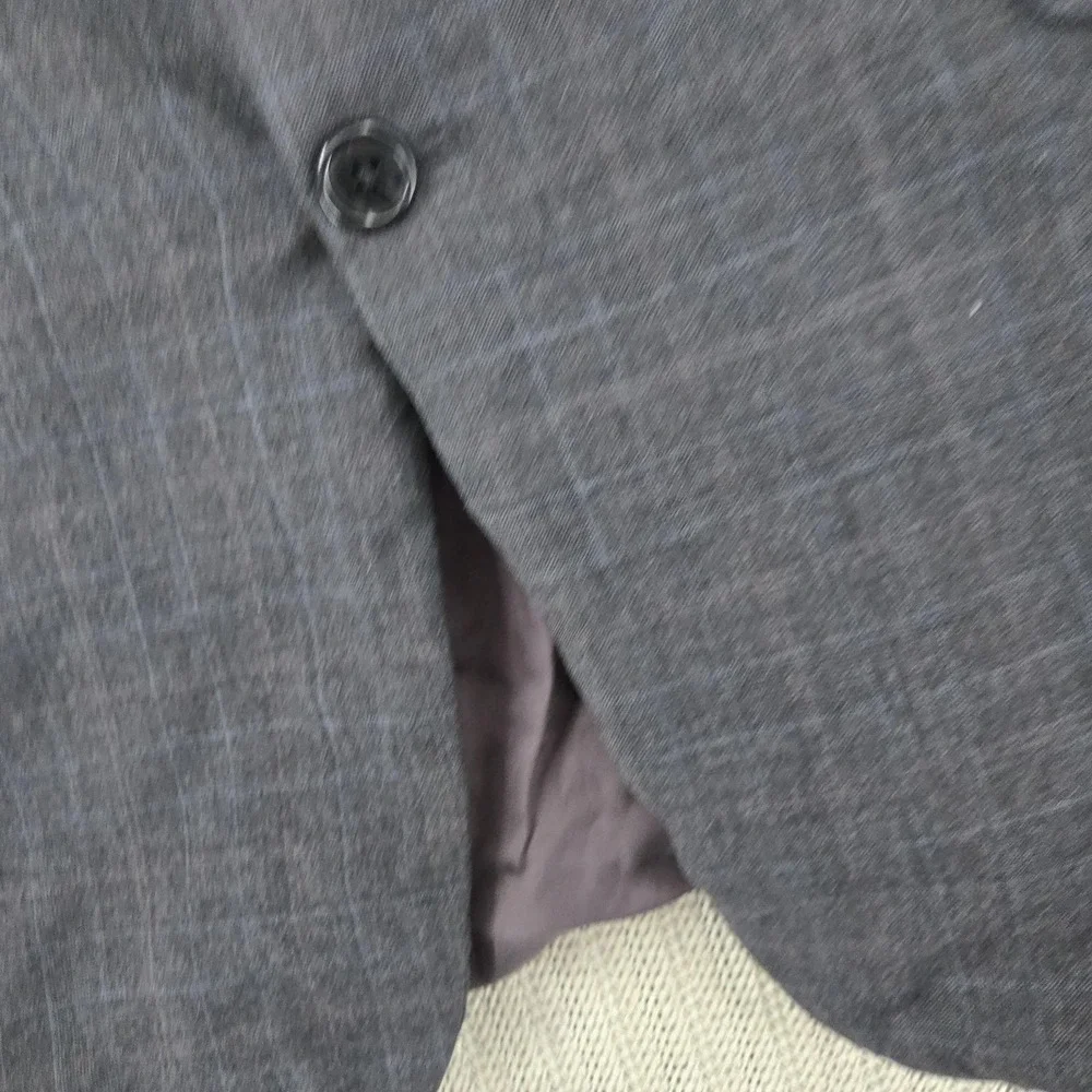 Hickey Freeman Blazer Mens 44 Gray Check Loro Piana Wool Suit Jacket Nordstrom